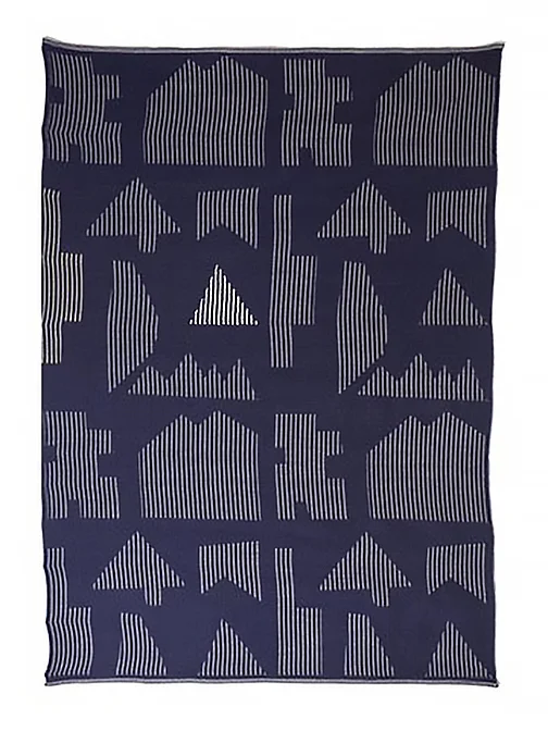 Houses Throw with Hawkins New York