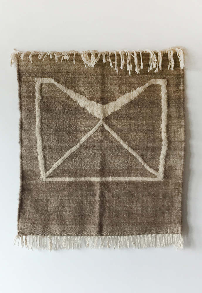 Symbol Rug from drawing plus woven collab