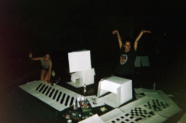 Julia + Abril still being babes, still working on ZWD’s set (but close to done!!!!)