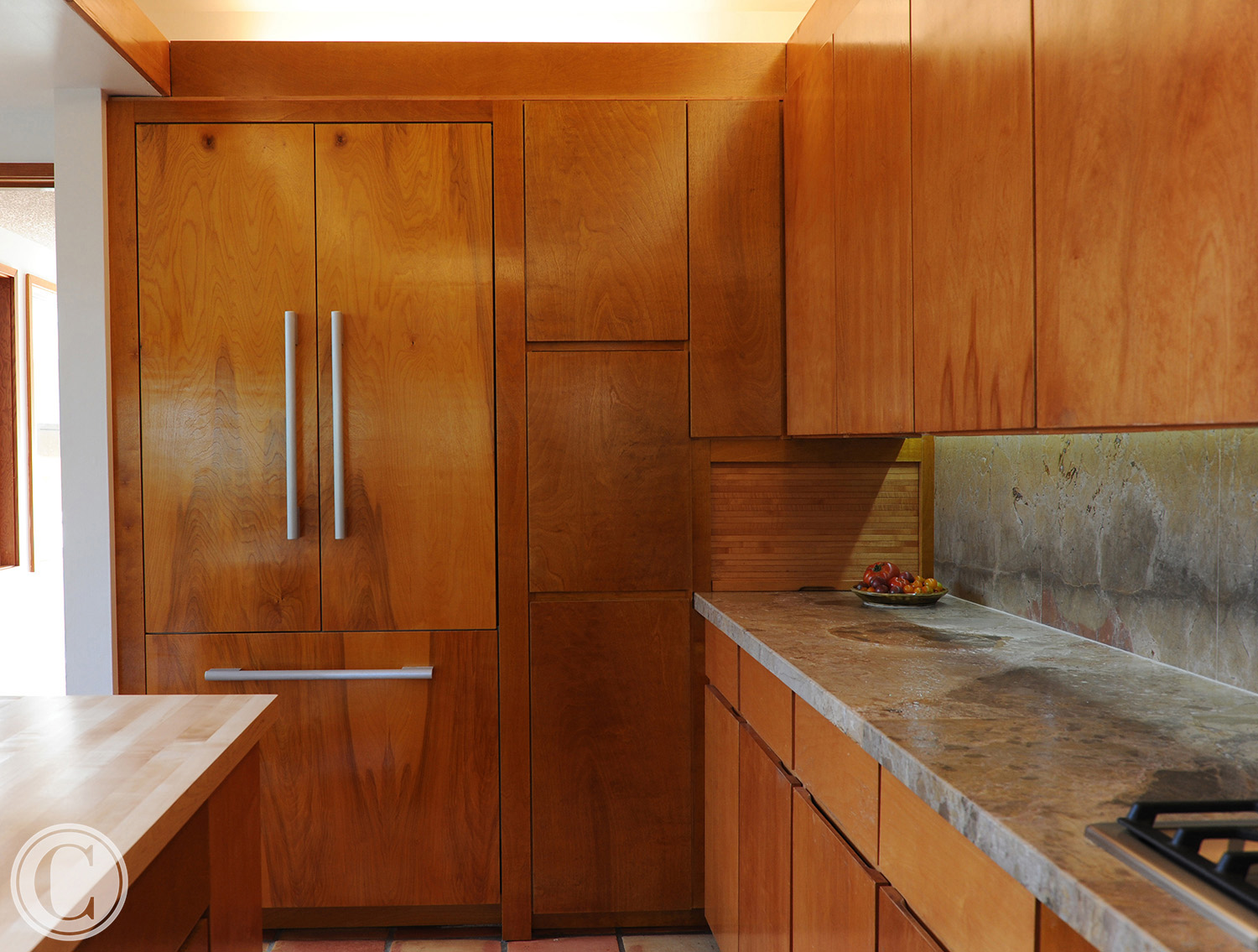 Kitchen renovation in William Morgan-designed oceanfront home | Cornelius Construction Company