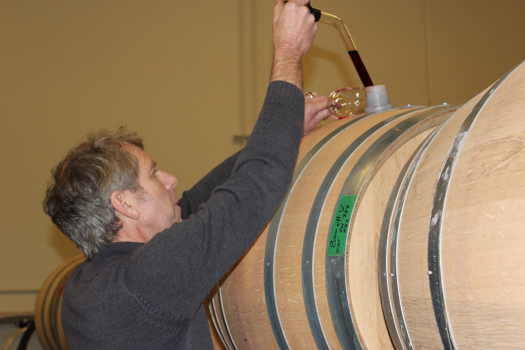  Our Pinot Noirs are aged in carefully selected French oak barrels 
