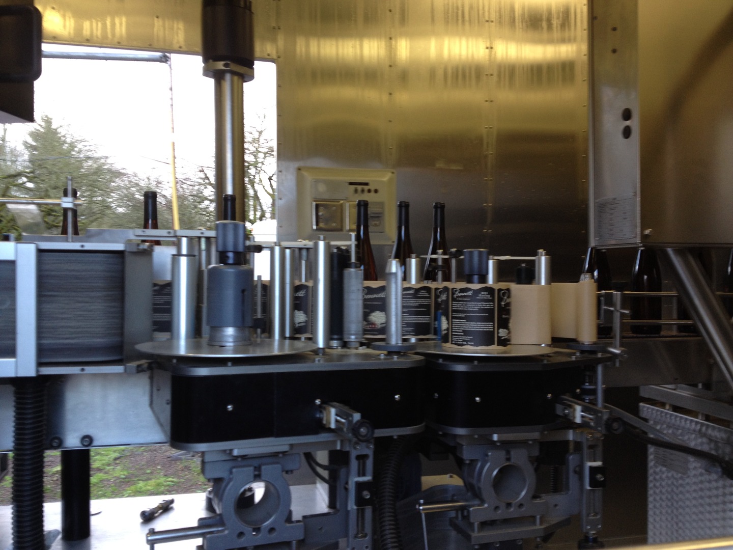  Bottling occurs after the wine has spent just the right amount of time in the barrel 