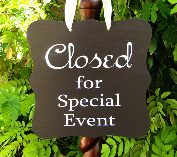 Cheshire Location Closed for Special Event