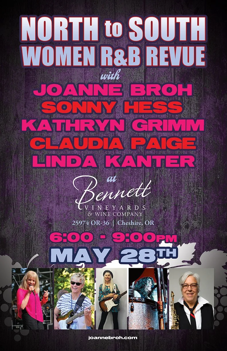 Joanne Broh  is Back with her All Women Band!    