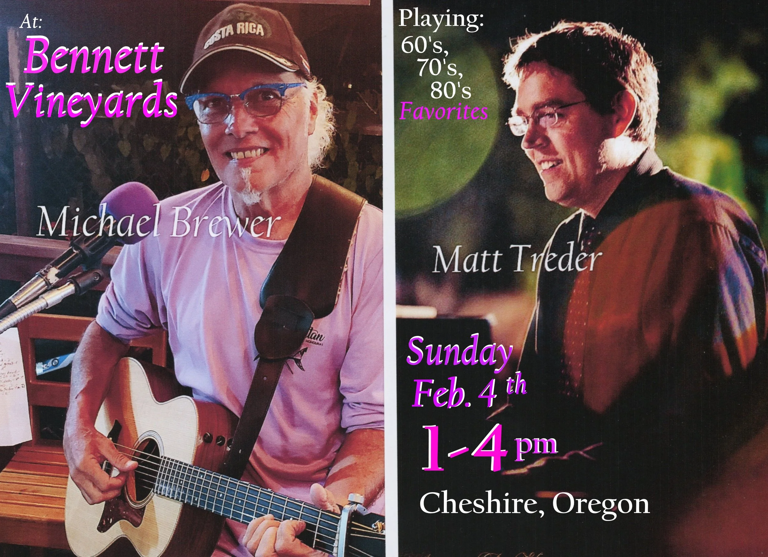 Michael Brewer and Matt Treder