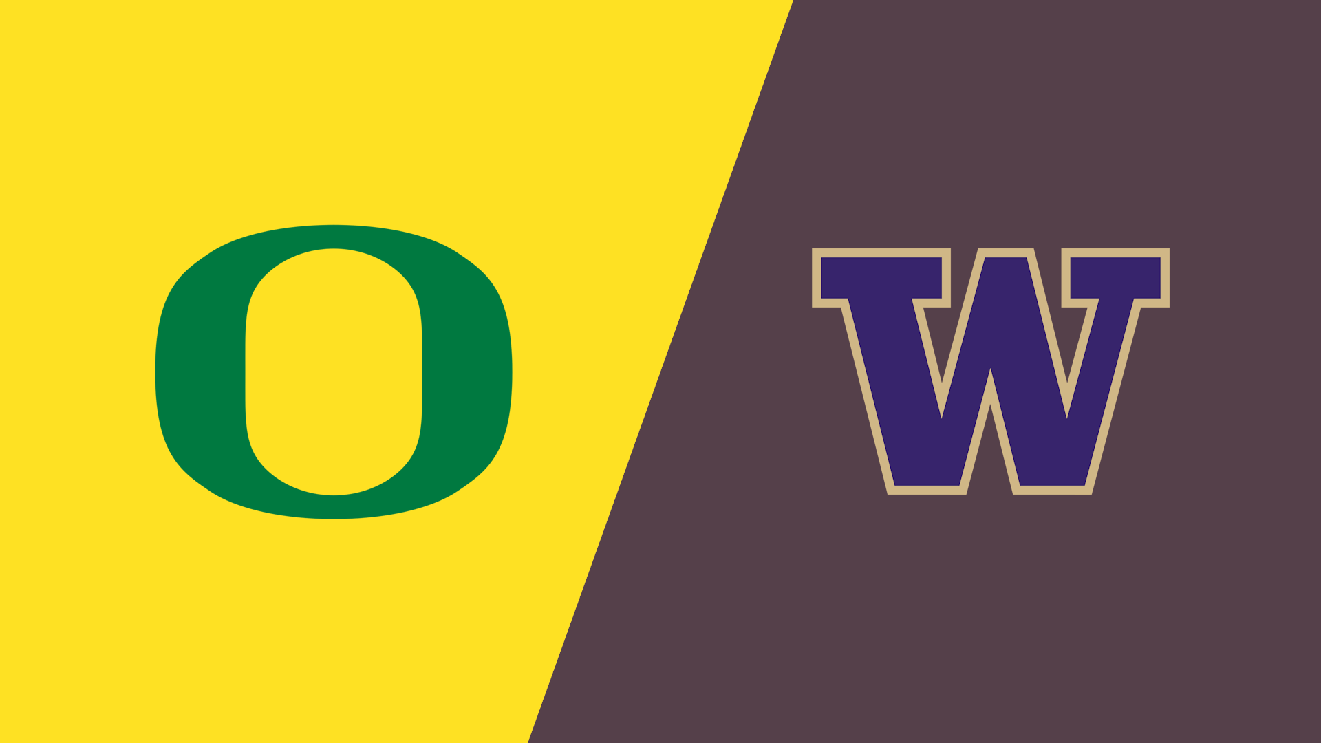 Oregon vs. Washington!