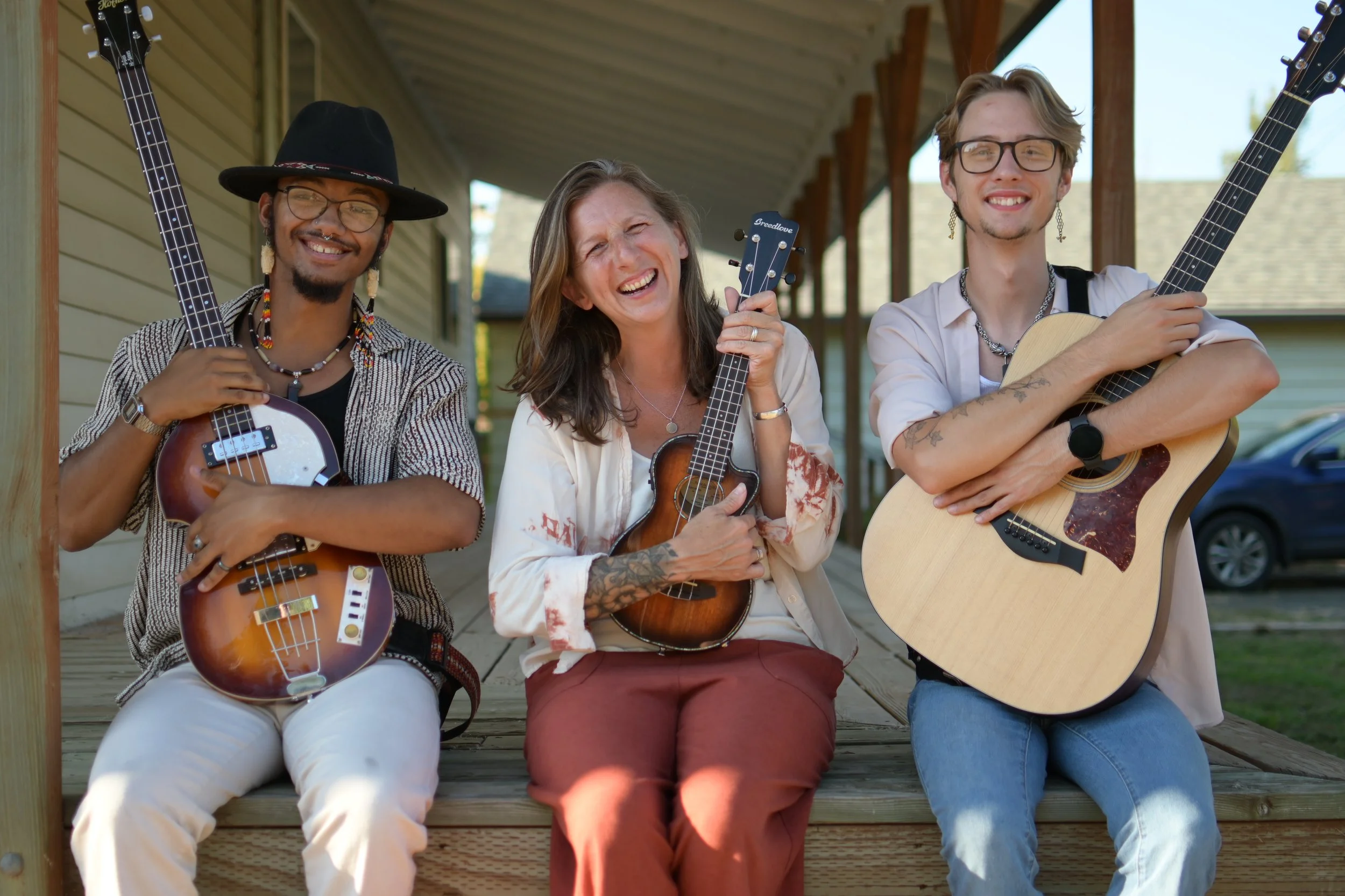 The TRIO...Jen Sennett, Cooper Morris  &amp; Dakota