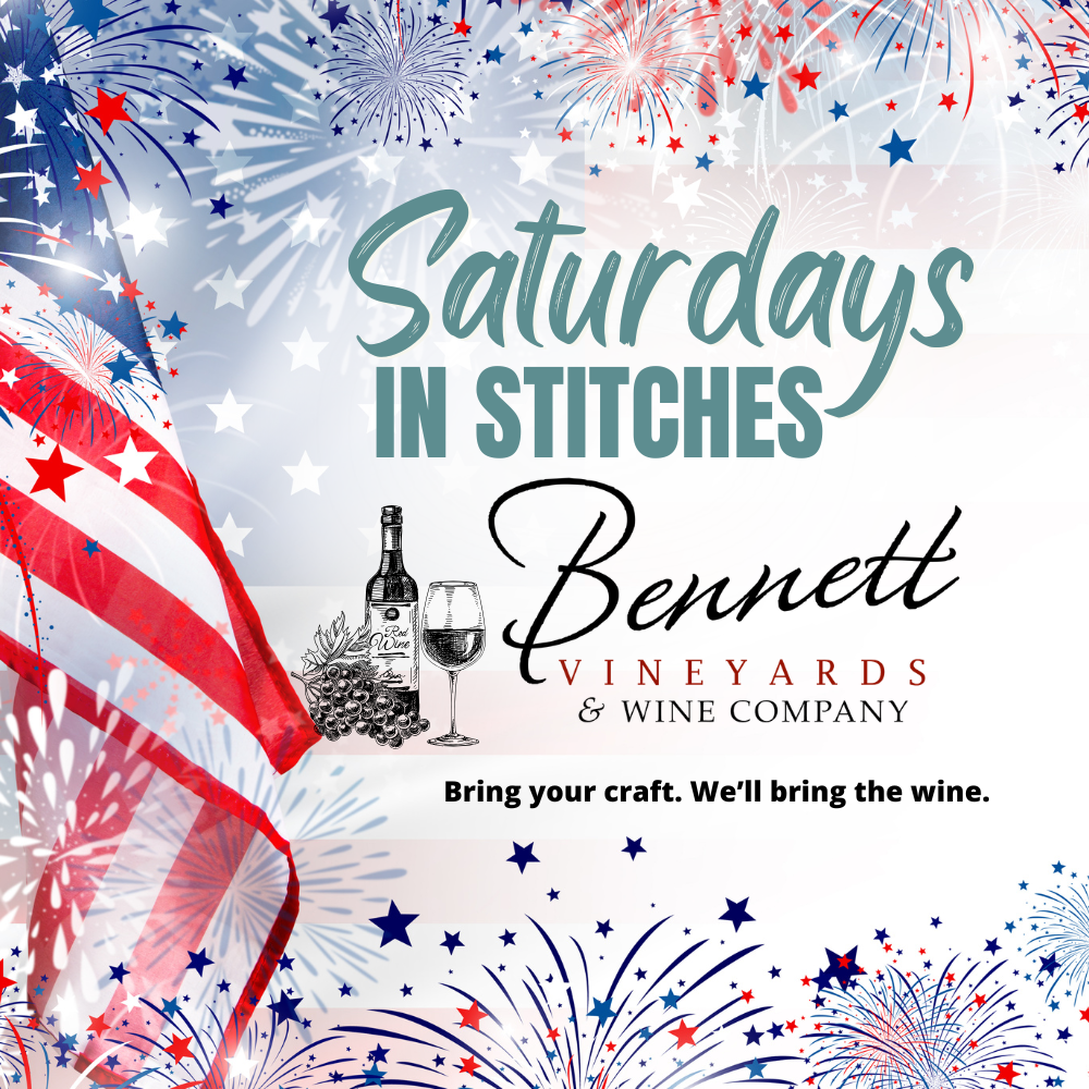 Saturdays in Stitches/July 4th     