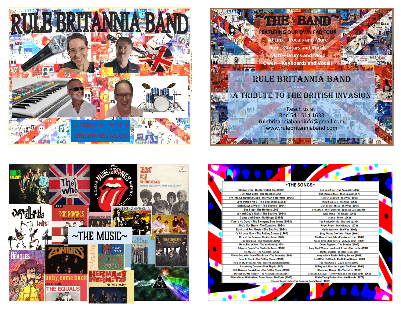 Rule Brittania and Kento's   