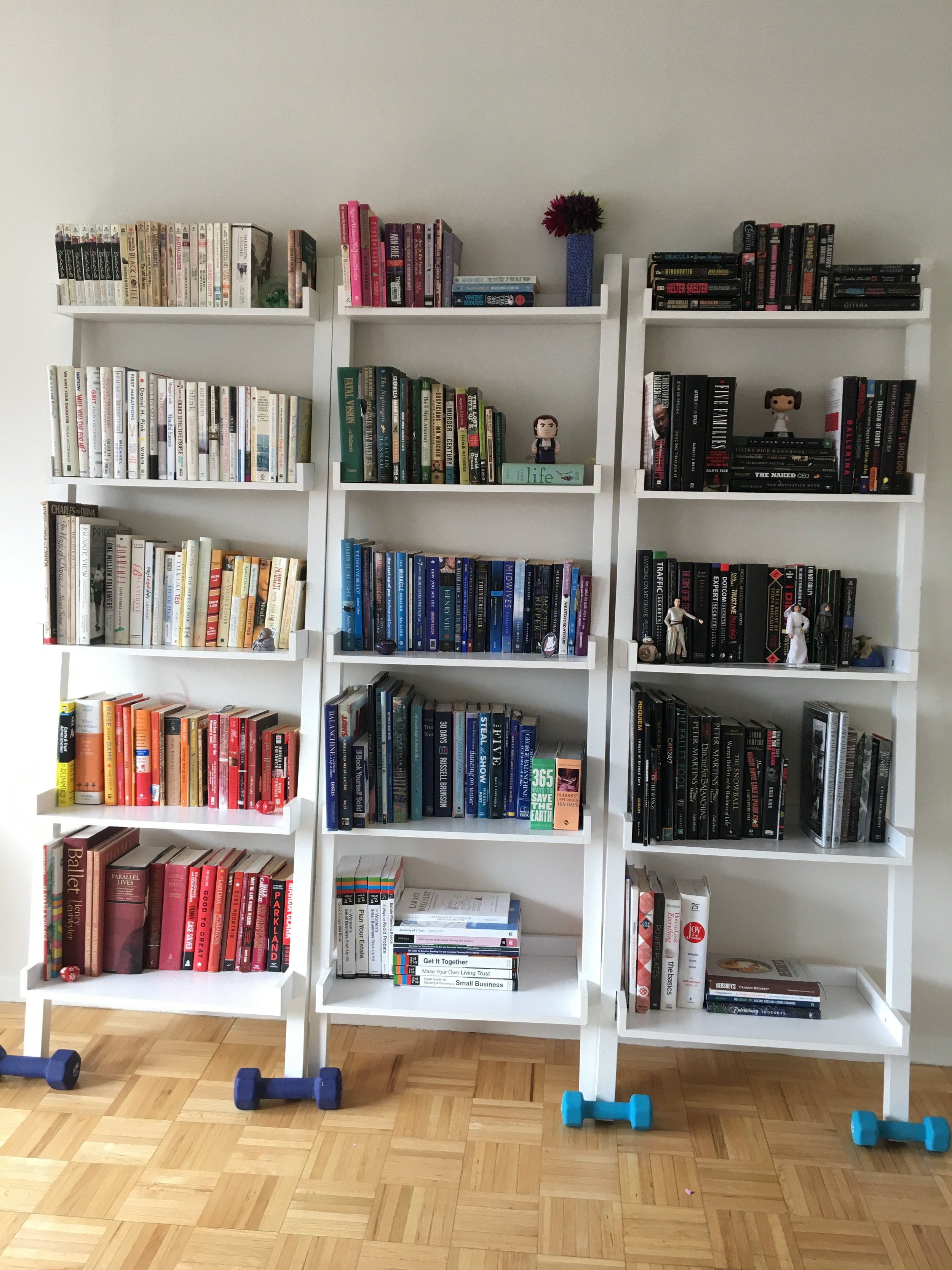 Laura's Bookcase.JPG