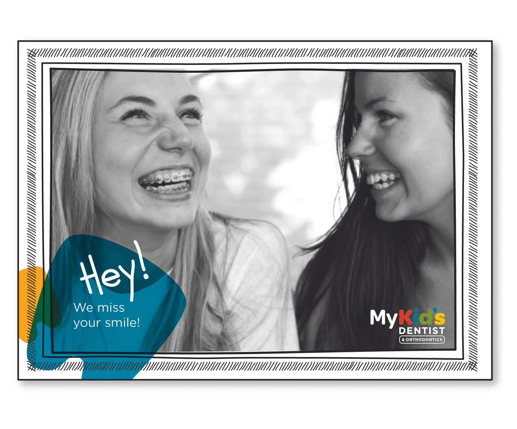  Orthodontics appointment card 