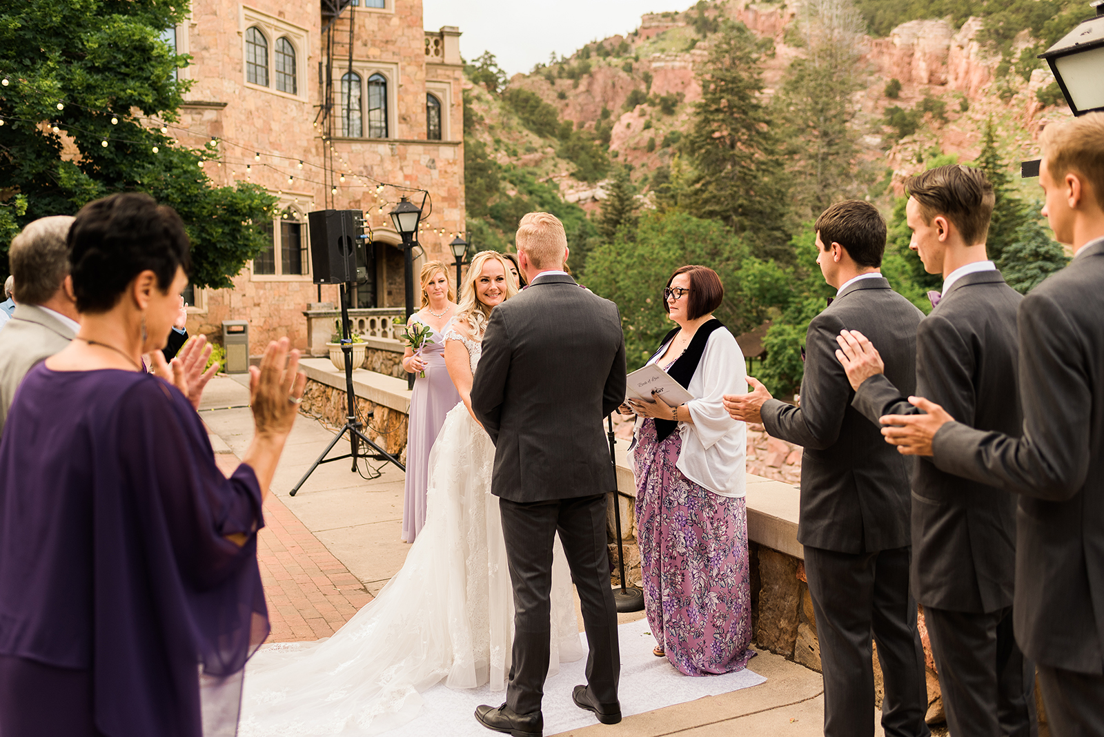 Glen Eyrie Castle Wedding