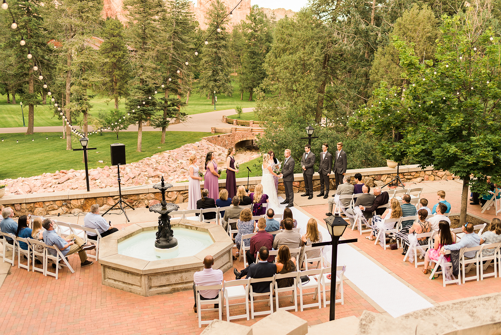 Glen Eyrie Castle Wedding in Colorado Springs