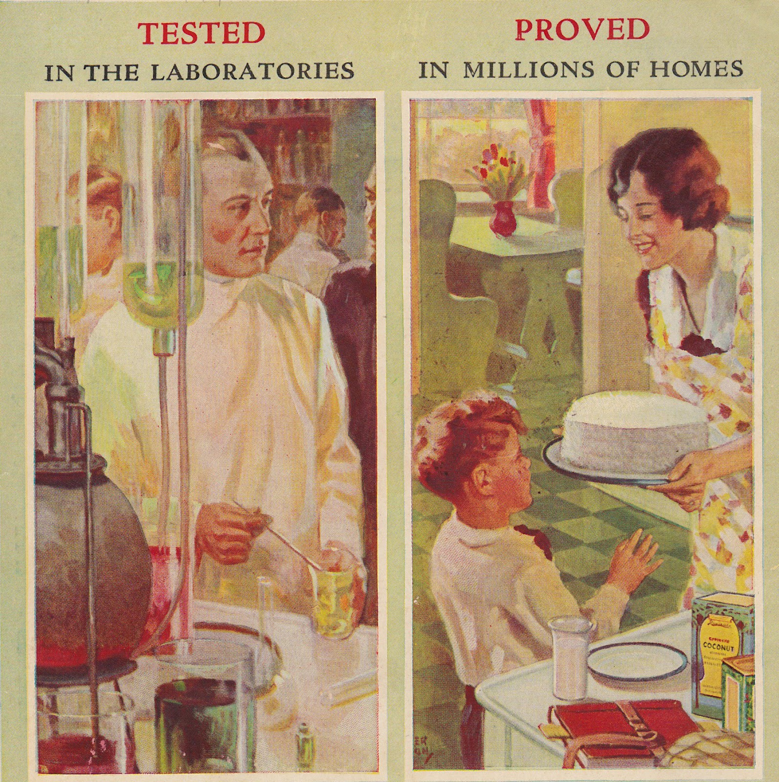 “Tested in the laboratories, proved in millions of homes…and tossed in our backyard” just doesn’t quite have the same ring to it, wouldn’t you agree?