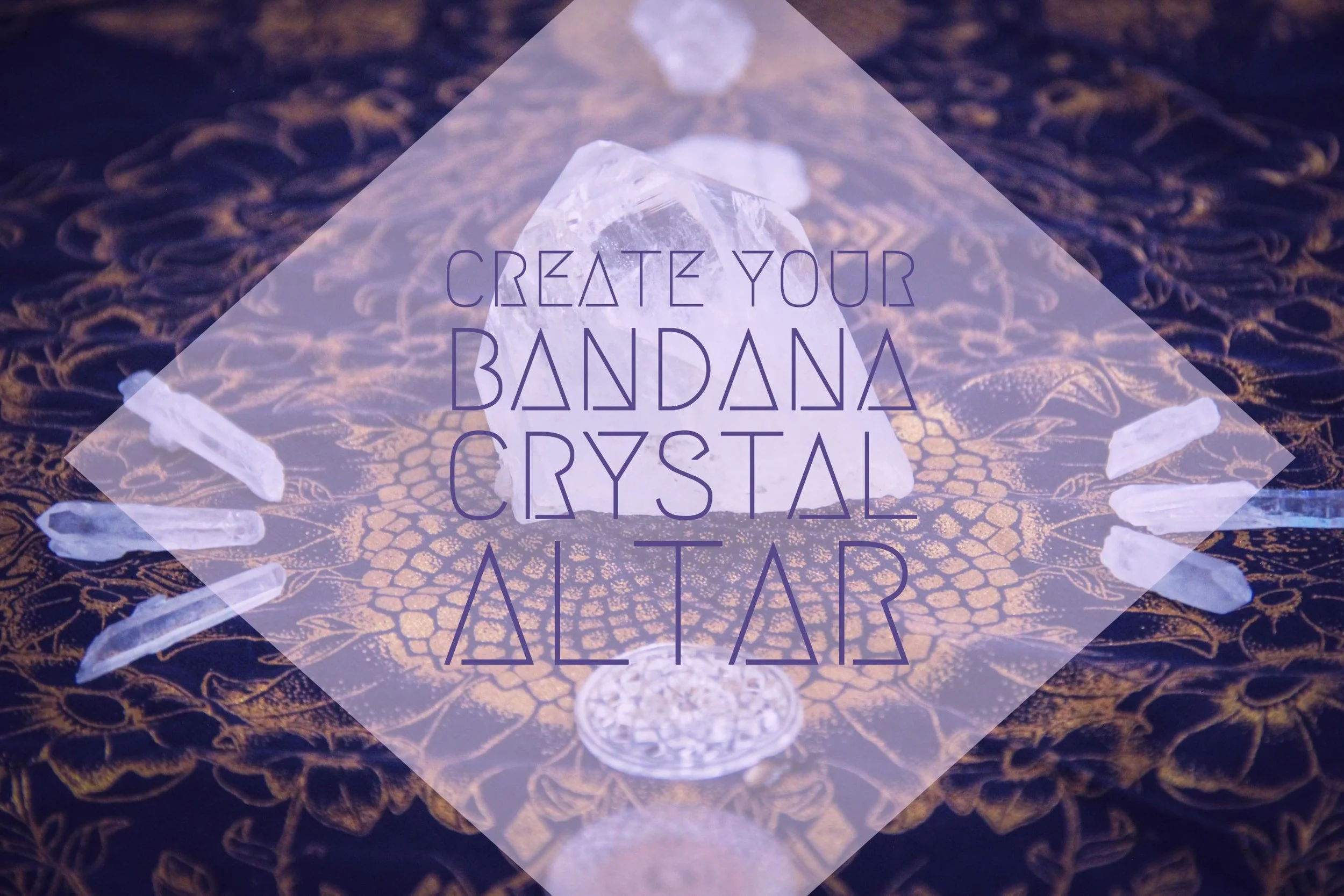 Access Our Eyes - Create Your Bandana Crystal Alter 