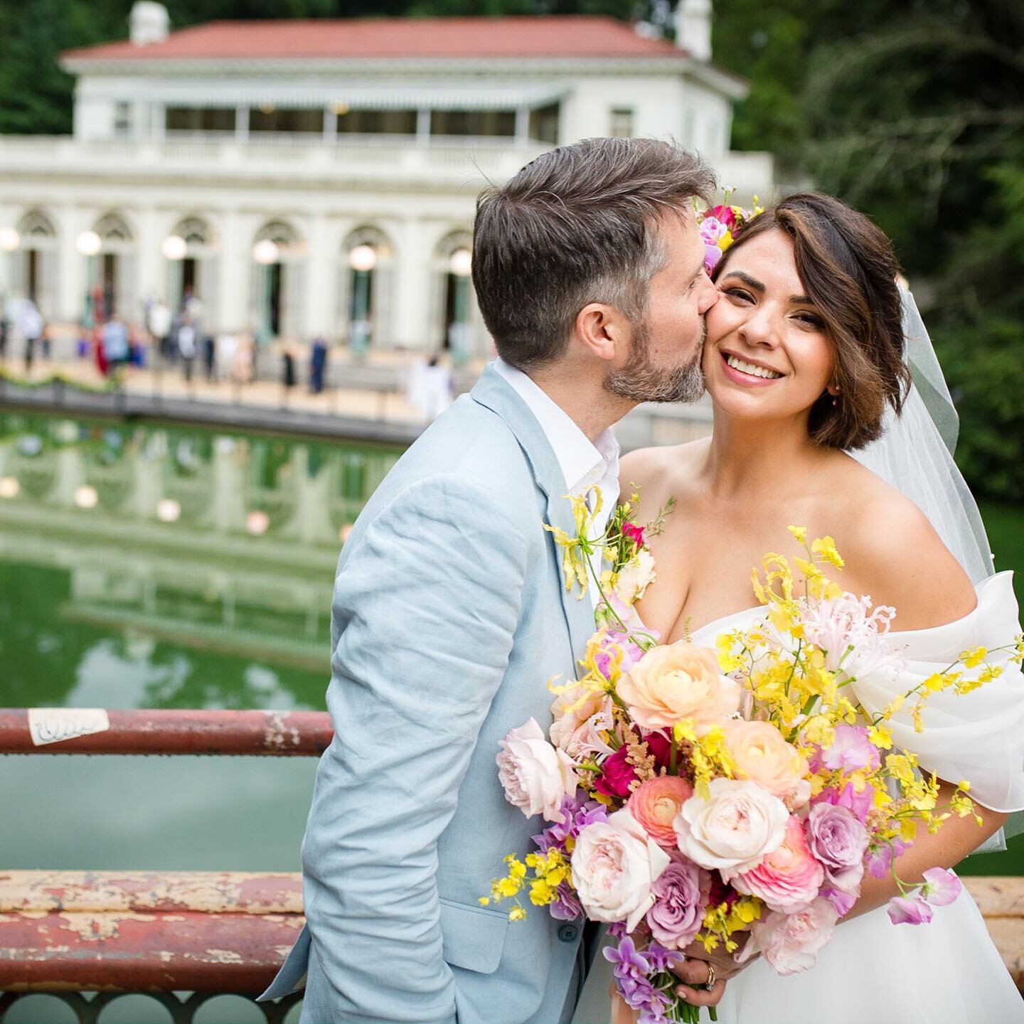 Vanessa and Tom&rsquo;s Prospect Park Boathouse wedding. #konradbrattkeweddings #prospectpark #brooklynwedding