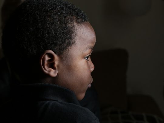 Sincere Smith is seen at his grandmother's apartment in Swartz Creek on Wednesday May 10, 2017. (Photo: Ryan Garza, Detroit Free Press)