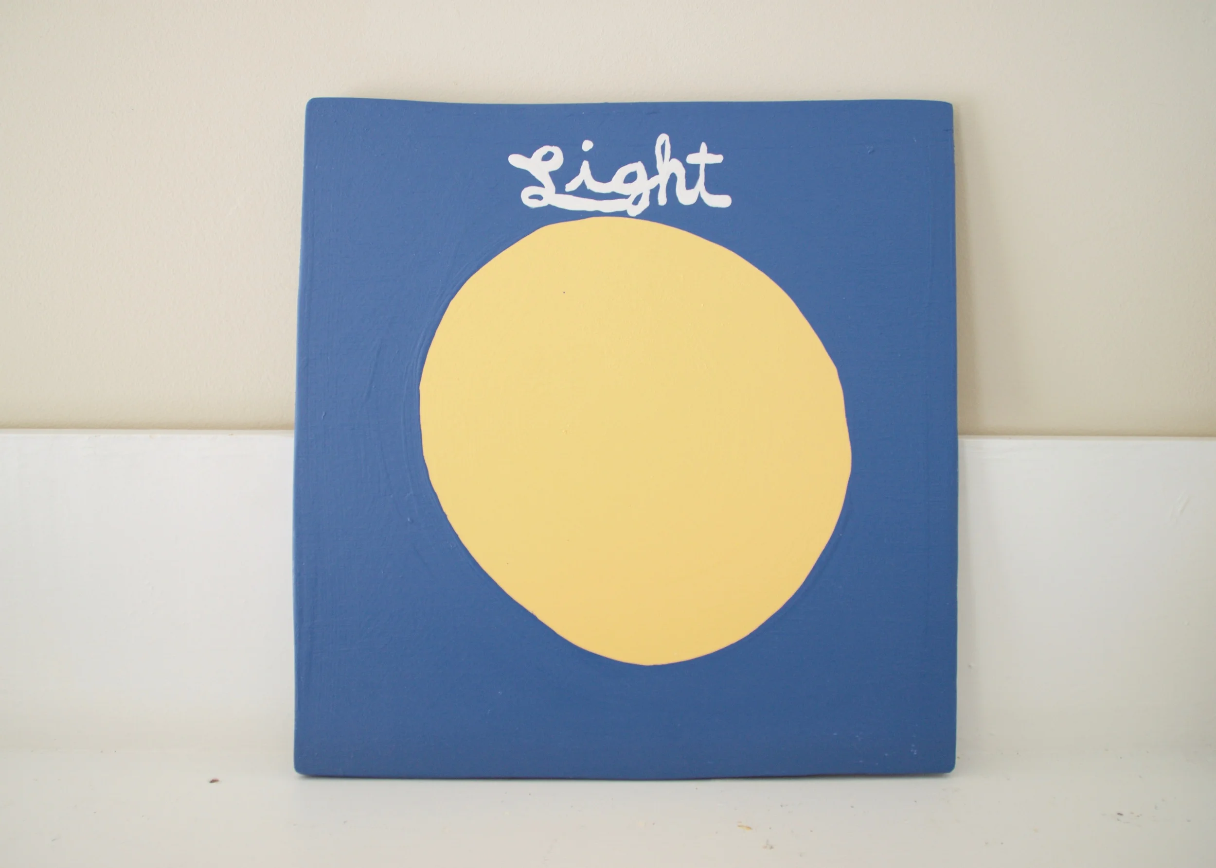 Light Magazine , 2016 acrylic, wood | 12 x 12 in.