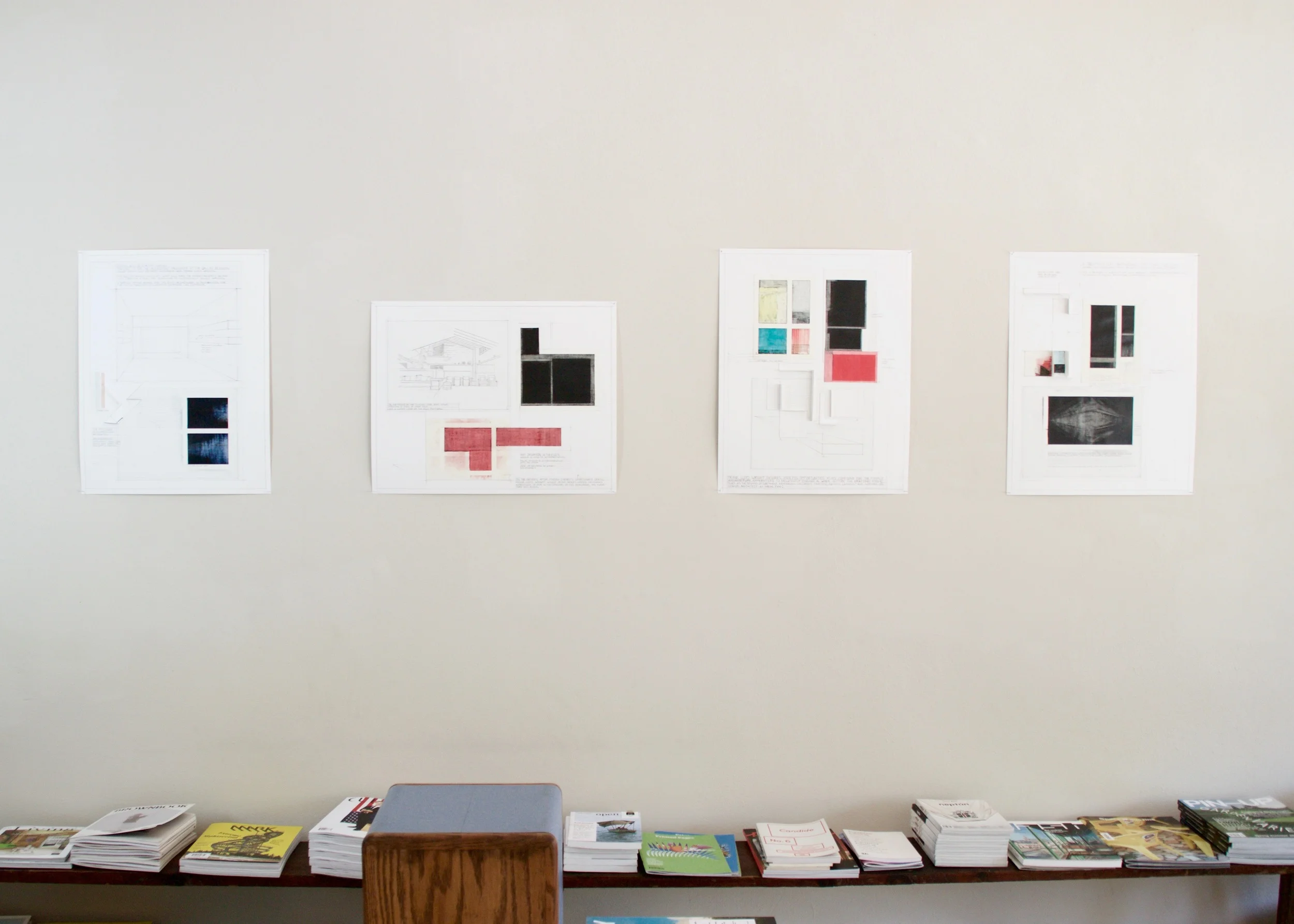 installation view, Deb Sokolow for Syntax Season, 2016