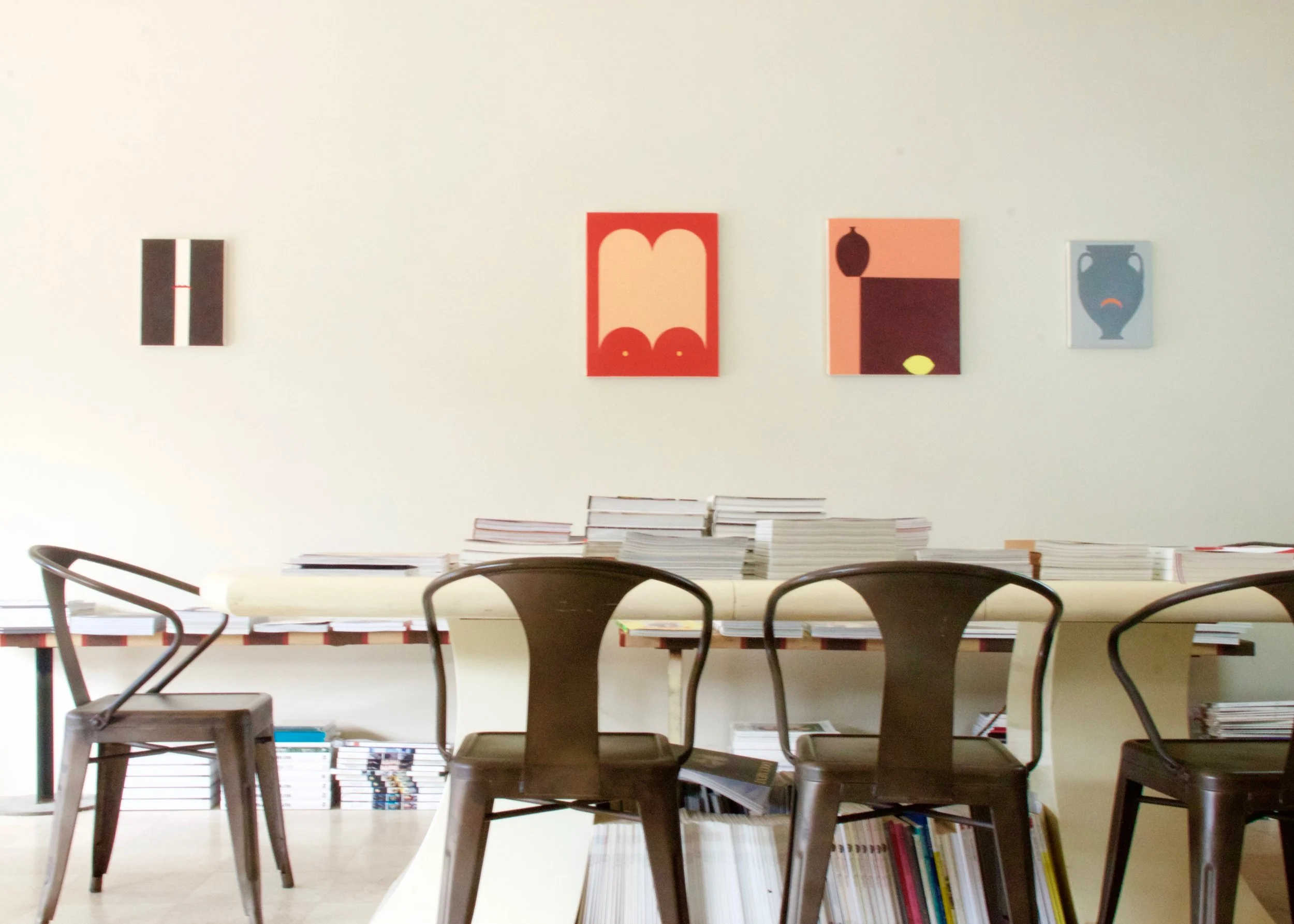 installation view, Alice Tippit for Syntax Season , 2016