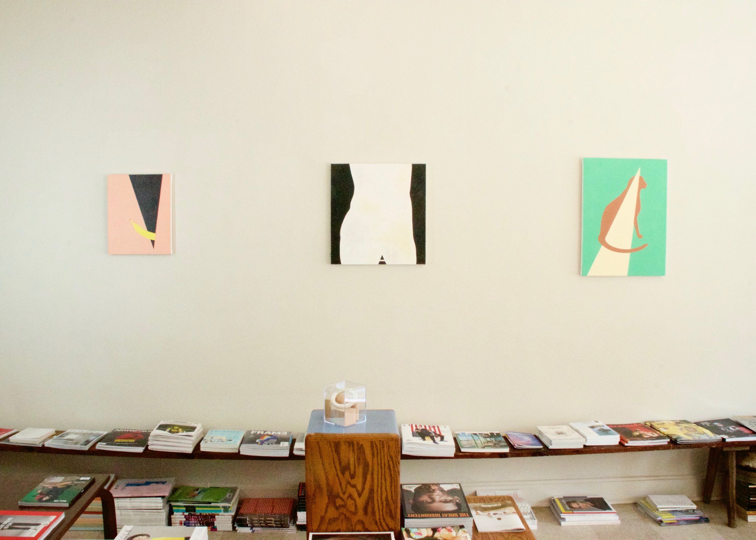  installation view,  Alice Tippit  &nbsp;for Syntax Season , 2016 