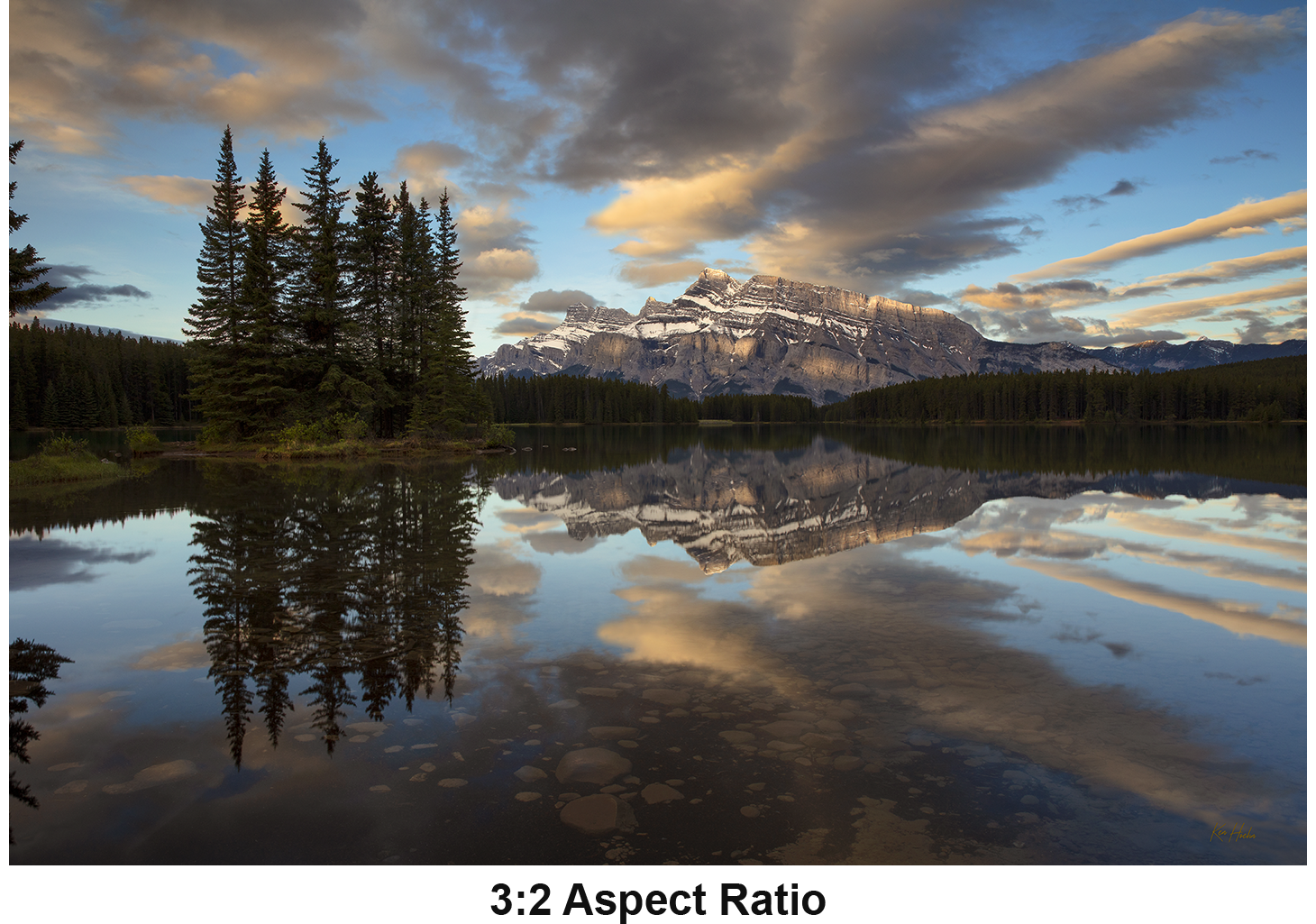3 to 2 Unframed Canadian Sunrise with Aspect Ratio.png