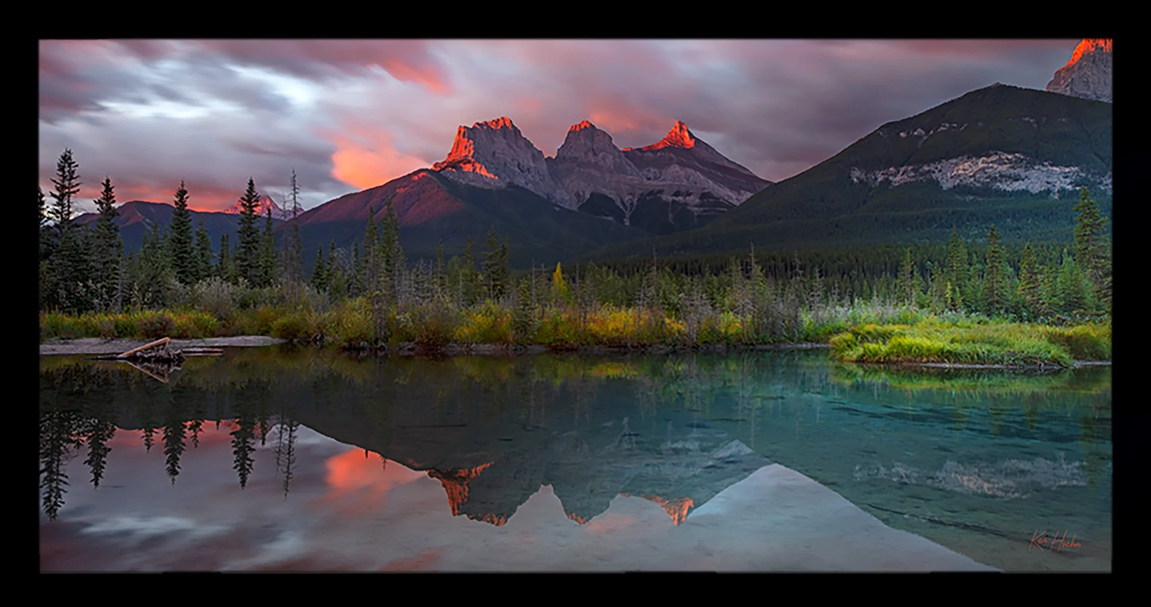 Our Time in Canmore Framed.jpg