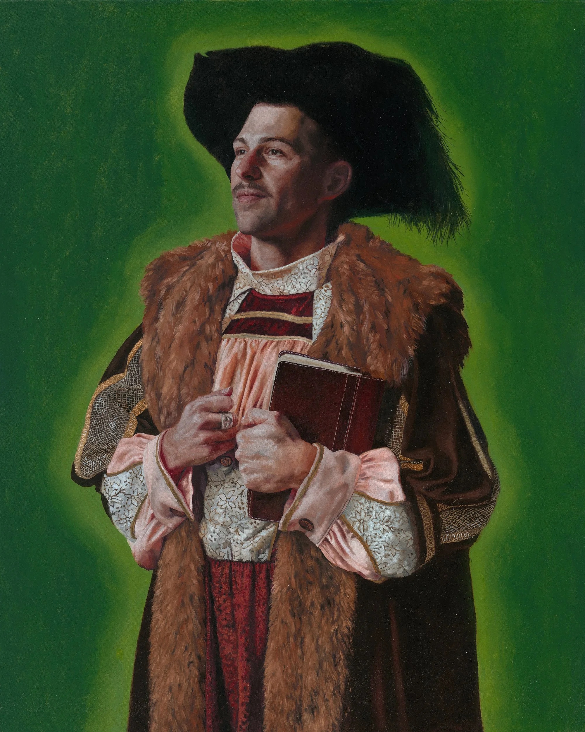 Saint Moore  
Oil on Canvas  
100cm x 80cm  
Private Collection  