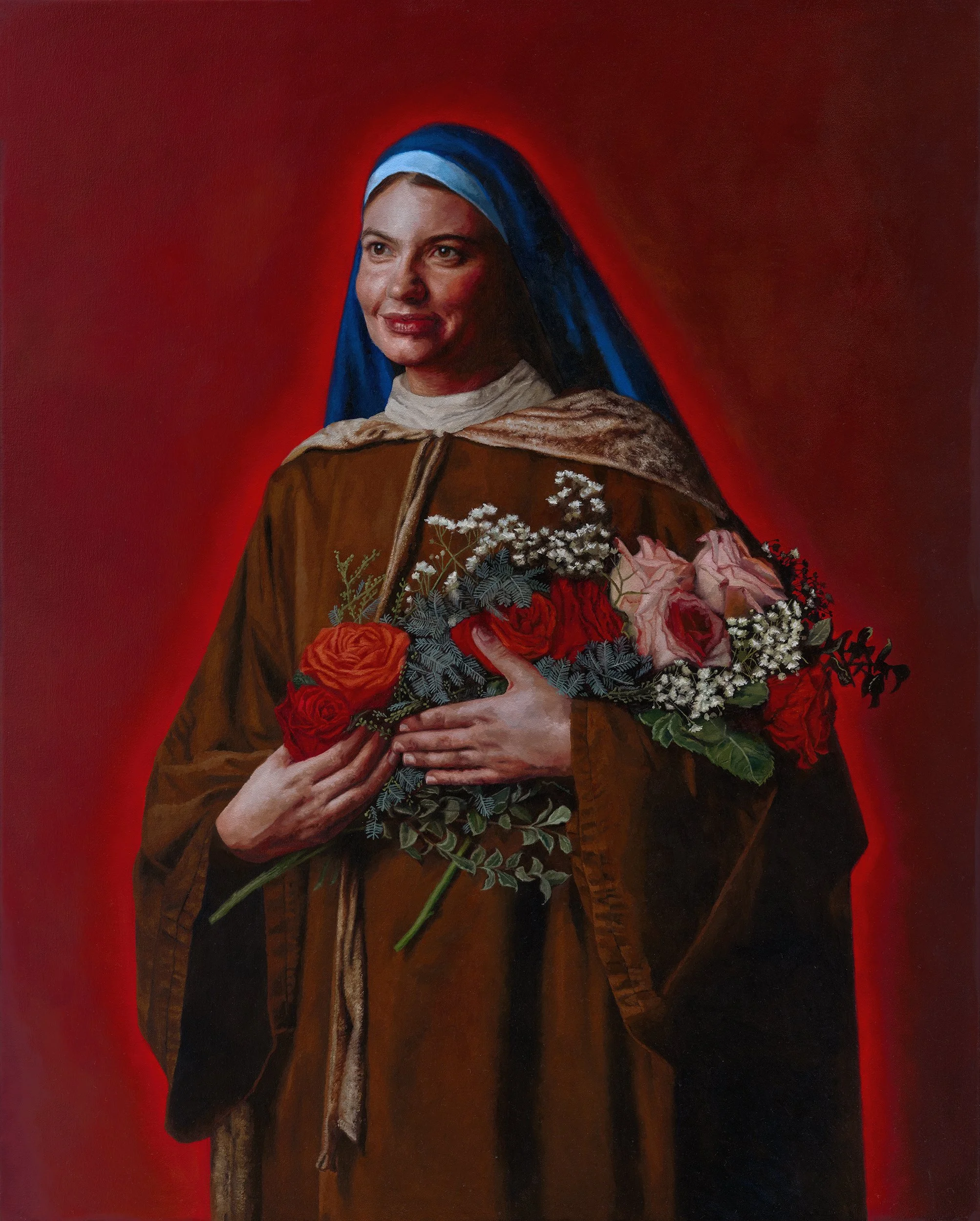Saint Lisieux  
Oil on Canvas  
100cm x 80cm  
Private Collection  