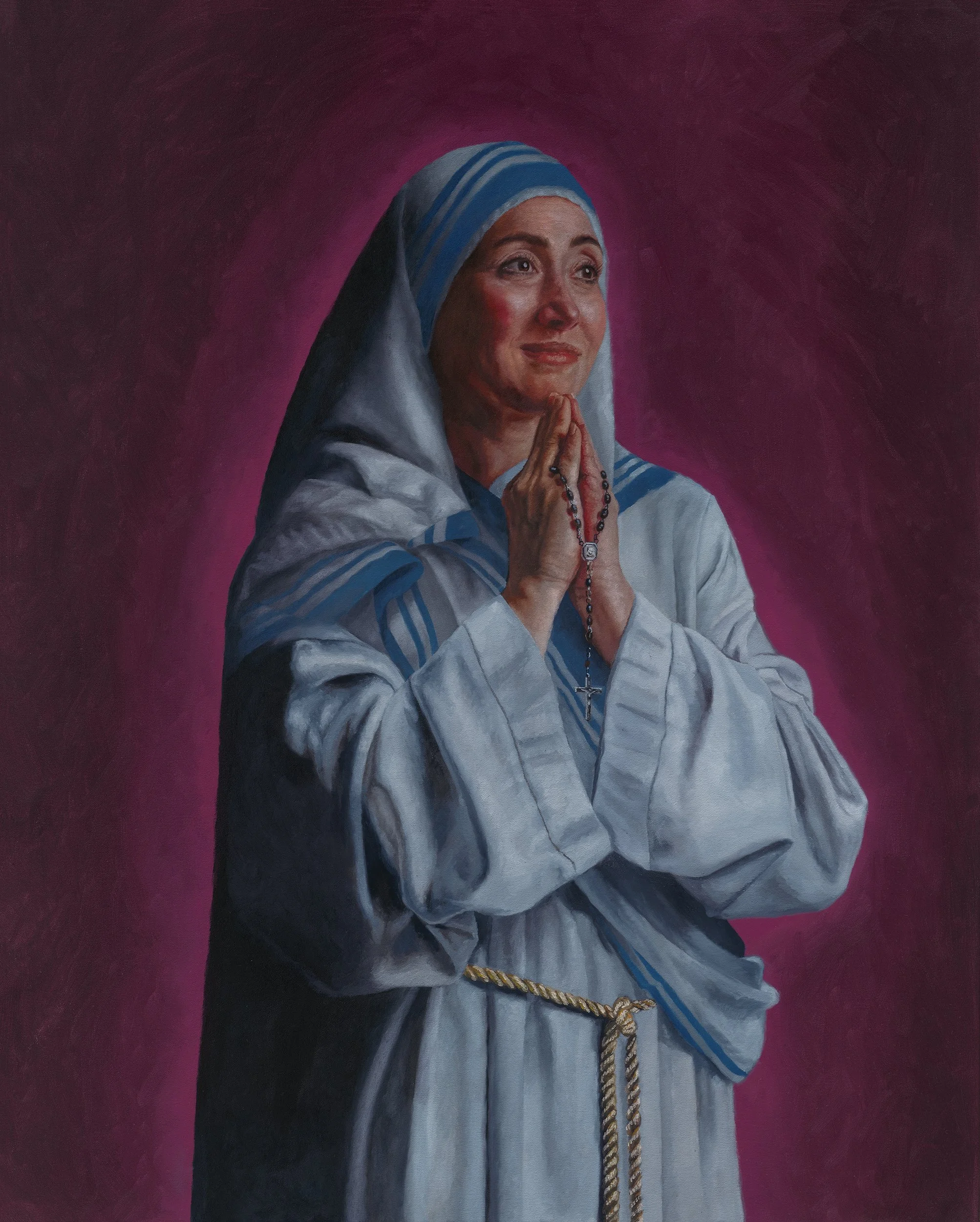 Saint Theresa  
Oil on Canvas  
100cm x 80cm  
Private Collection  