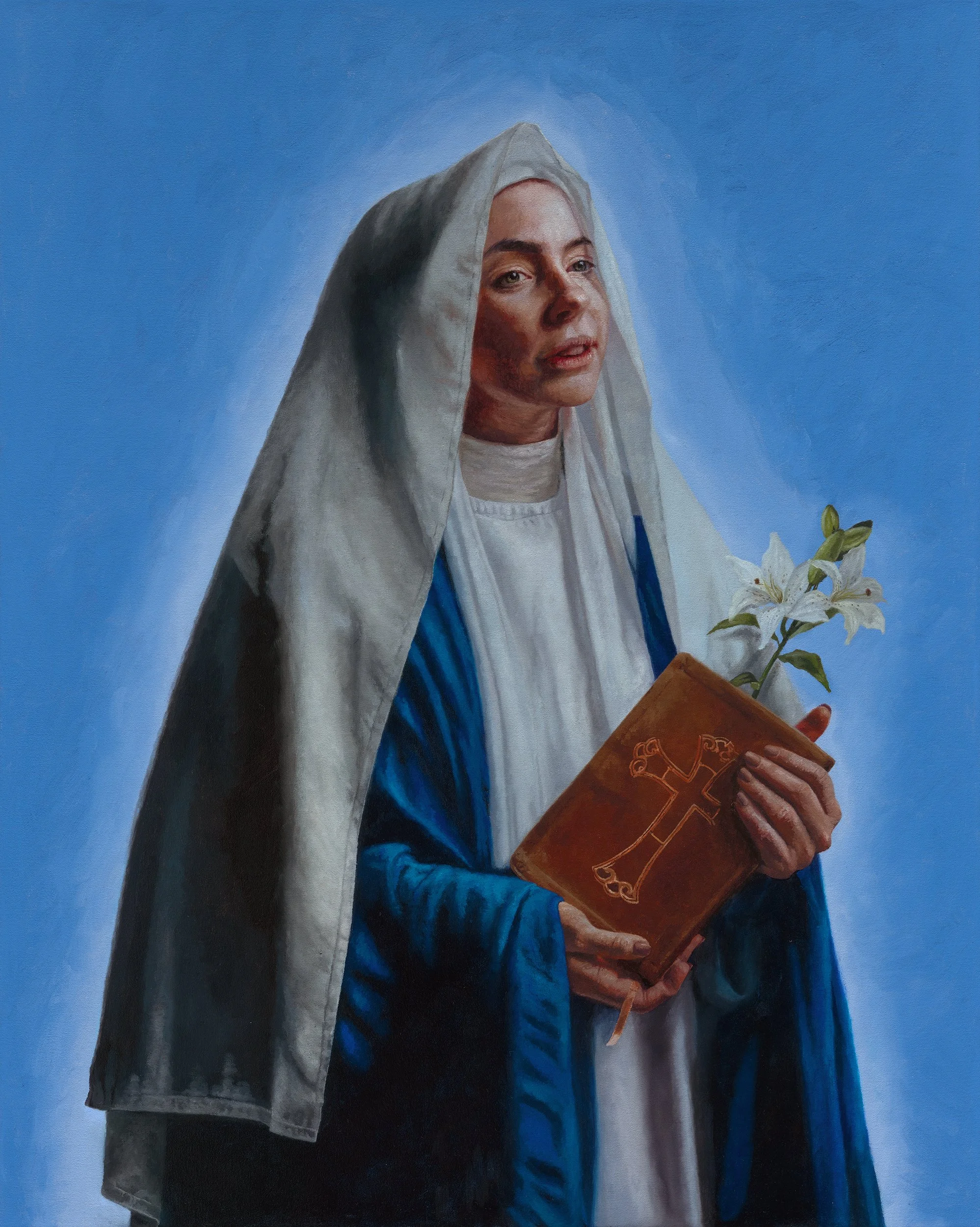 Saint Siena  
Oil on Canvas  
100cm x 80cm  
Private Collection  