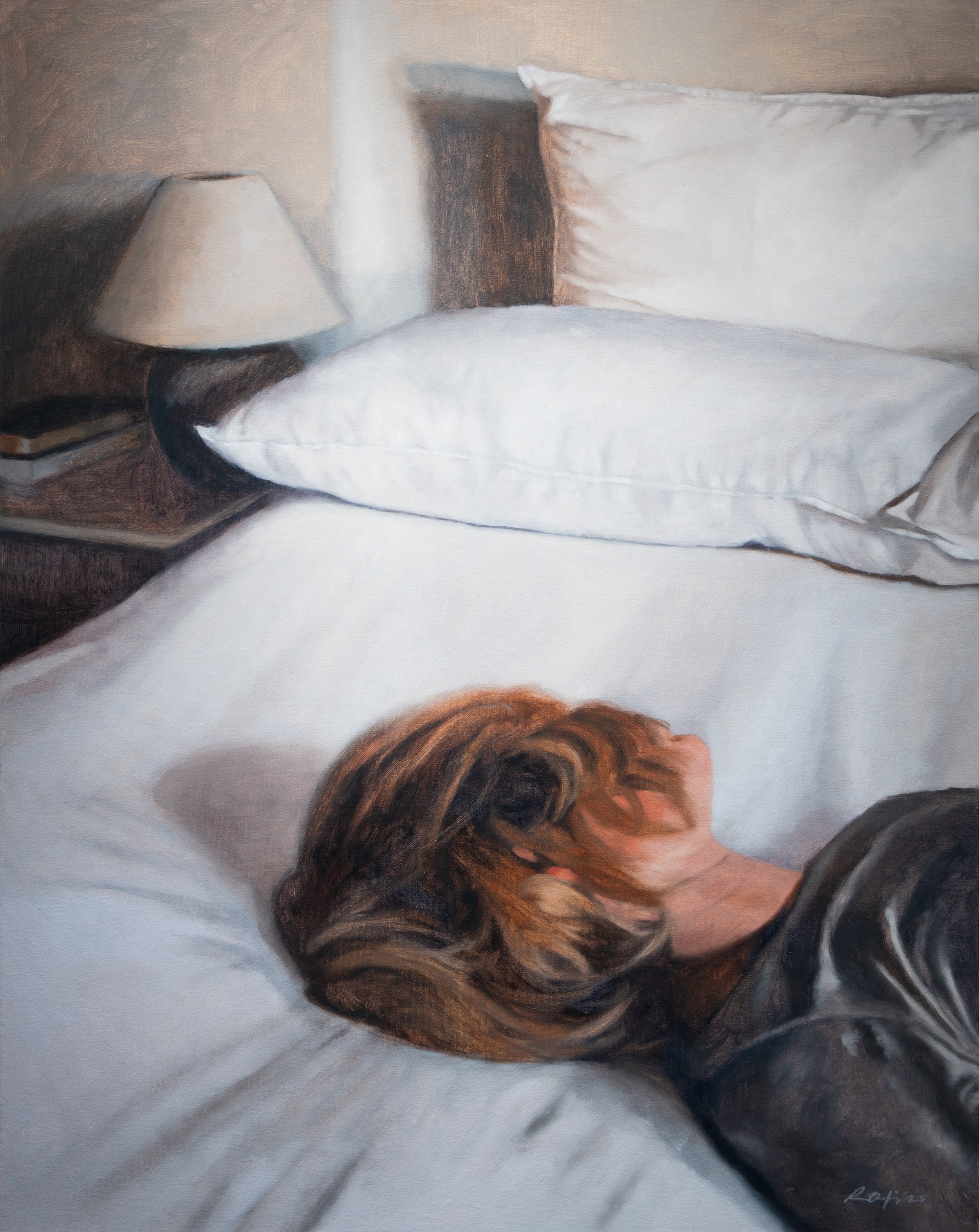 Dejavu 
Oil on linen  
70cm x 67cm  
Enquire (framed)