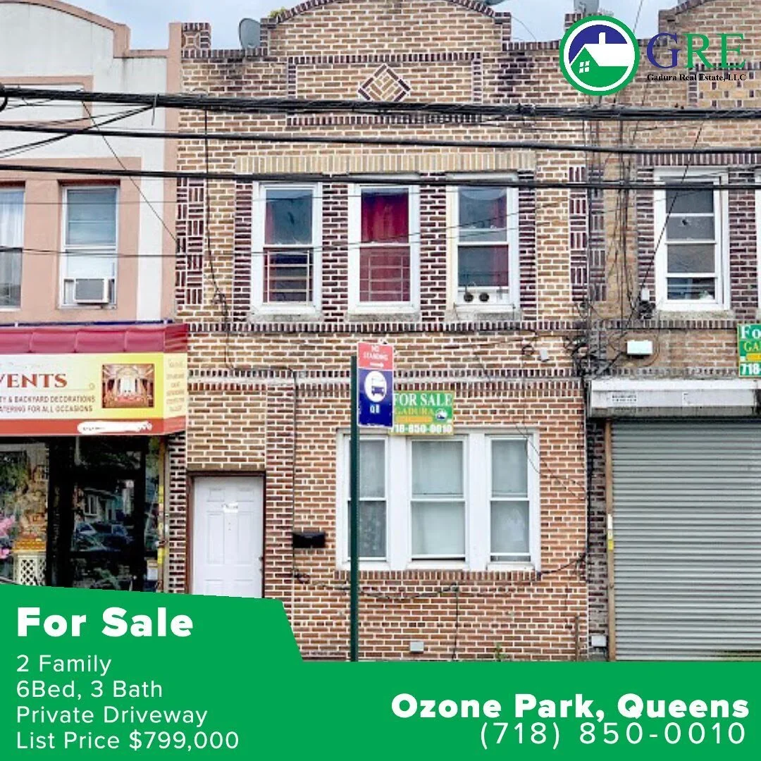 Beautiful Residential 2 Family House in Ozone Park 🏡Right around 101st Ave, Walking distance to public school 🏫 and to Liberty Ave 🥳🤩
FOR SALE: $ 799,000
#nycrealtors #nychomes #gadura #gadurarealestate #trending #viral #moving #movingday #expl
