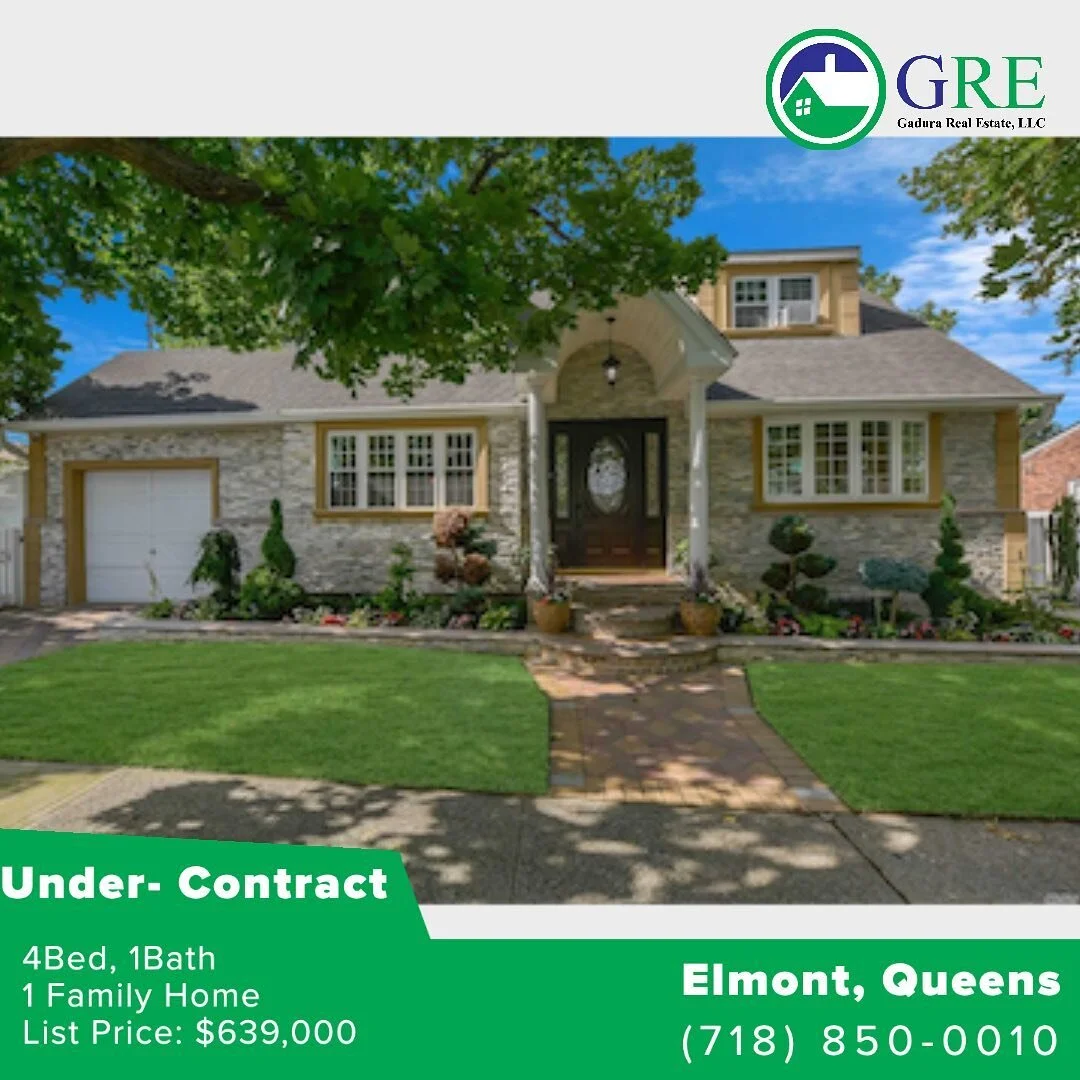 Beautiful 1 Family house in Elmont 🏡 Walking distance to Hempstead Park, Elementary School and Shopping area 🛍
Under- Contract
#nycrealtors #nyc #nychomes #gadura #gadurarealestate #dreamhome #moving #viral #trending #explorepage #elmonte #elmont