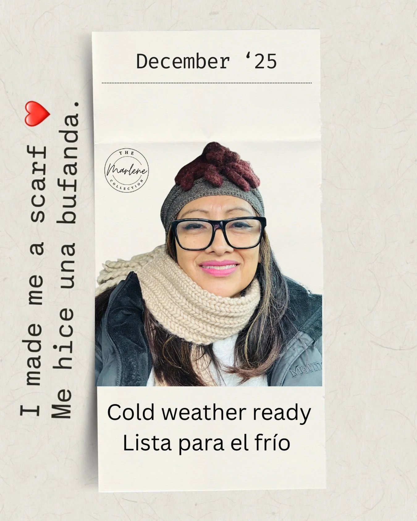 New scarf. Bufanda nueva. #imadethis #yolohice #scarf #bufanda #handmade #hechaamano #winterready #listaparaelinvierno