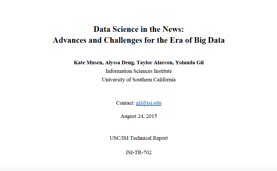 Data Science in the News