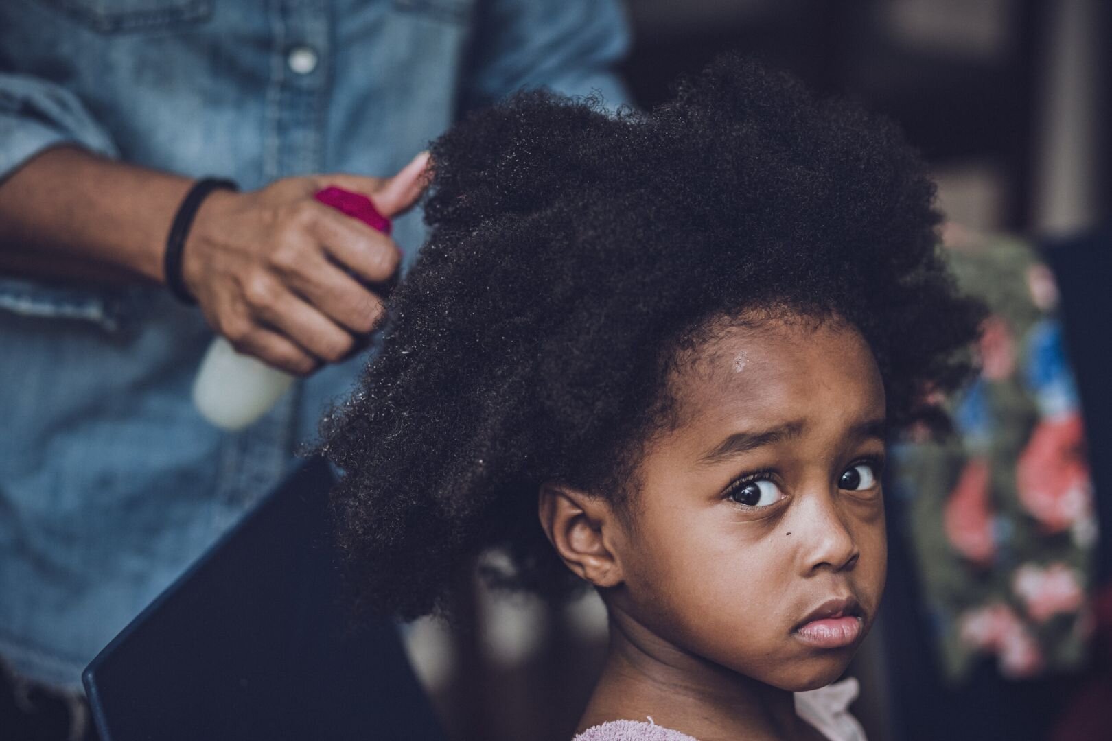 Tomesha Faxio's photographs celebrate the beauty of black hair in its most natural state