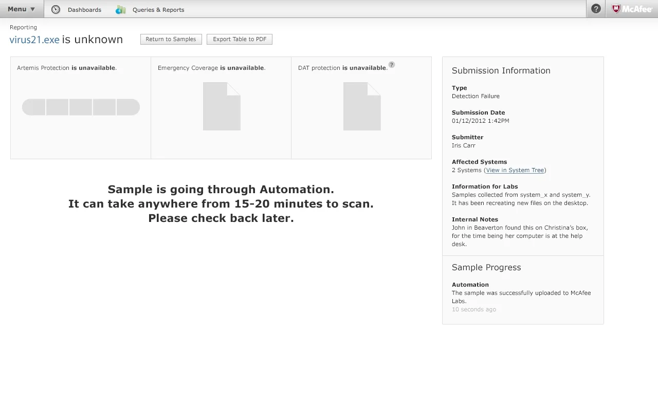 Sample Details Page - Recently Uploaded