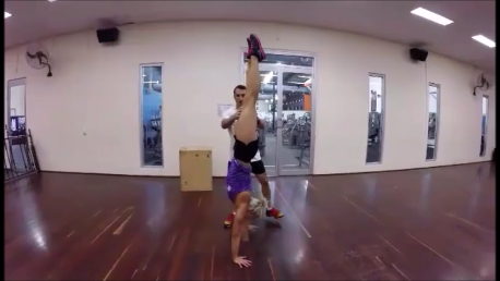 Handstand walk