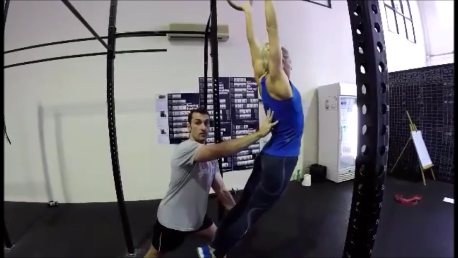 3-Ring kip for muscle up 2