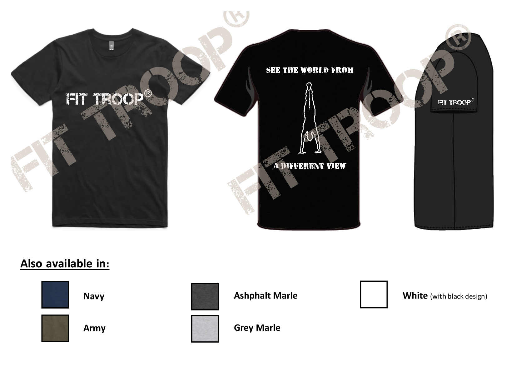 Male T-shirt Handstand