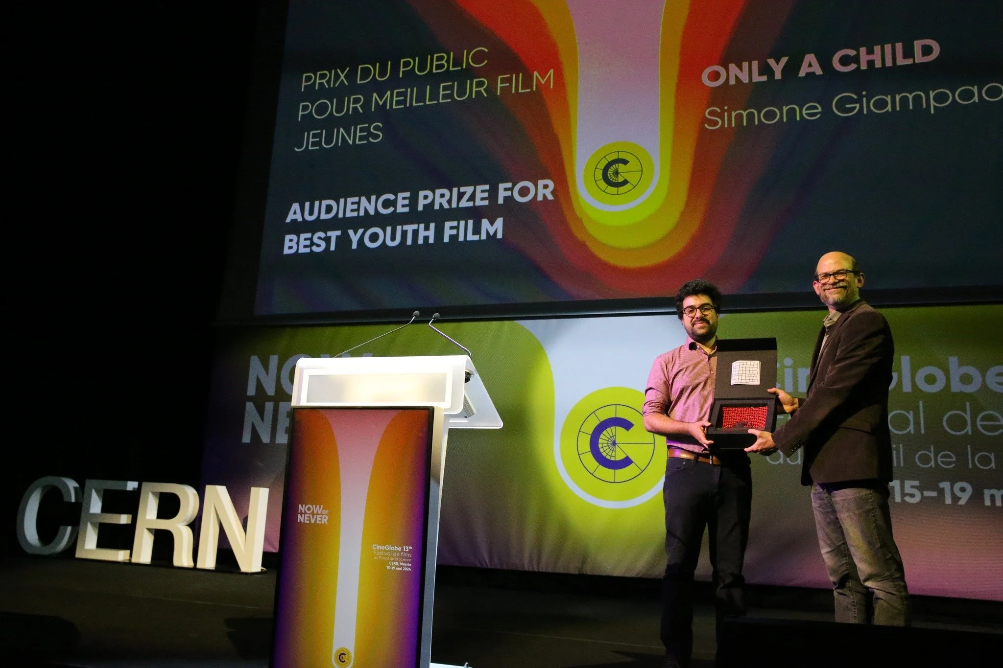 Audience Prize - Cineglobe @ CERN 2024