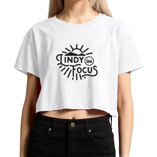 Crop T - White