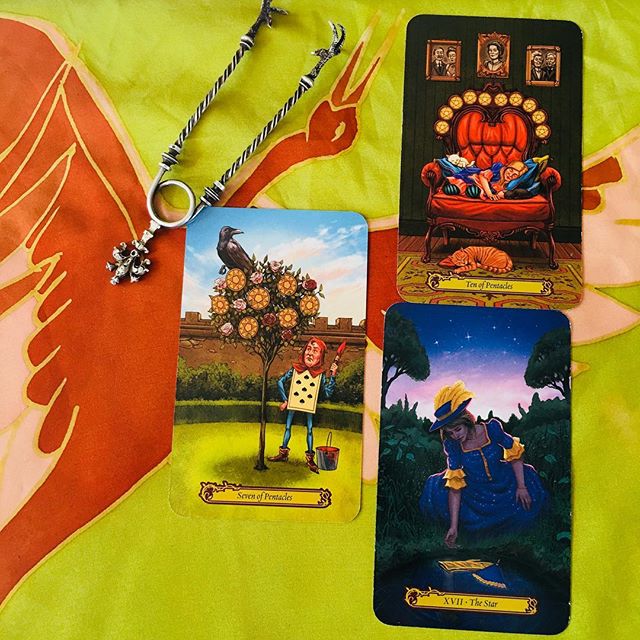 MIND-BOGGLING LOST OBJECT TAROT (part 2)
Hi Lovelies,
I had to finish a rather long demo of how my Tarot in Wonderland deck told me precisely where a pair of silver tongs of my mother&rsquo;s were. 
Here is the END of the story. Please see my previou