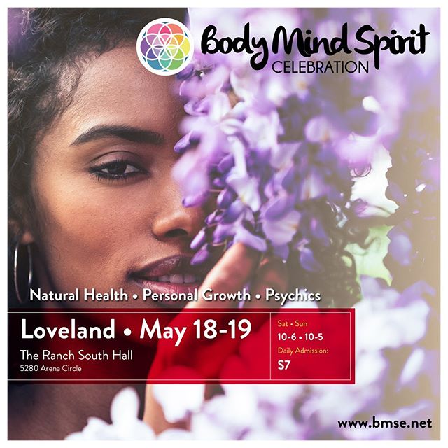So excited to read Tarot at the Loveland Body Mind Spirit Expo tomorrow and Sunday! Stop by Booth 6 if you are in the area! Readings are pure magic! Like a movie unfolding!
Love to you all! 💜🔮💜
