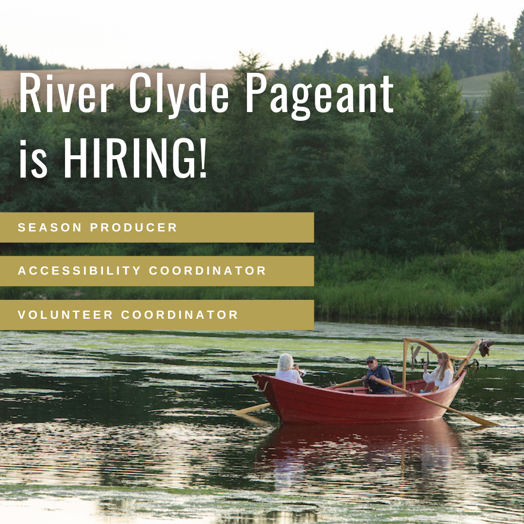 We're hiring for summer 2023 and beyond! — The River Clyde Pageant