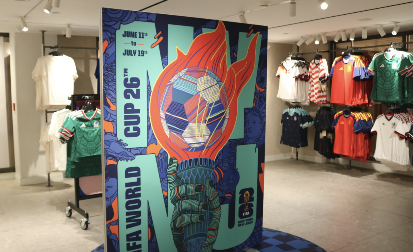 US Soccer Store at Grand Central NYC