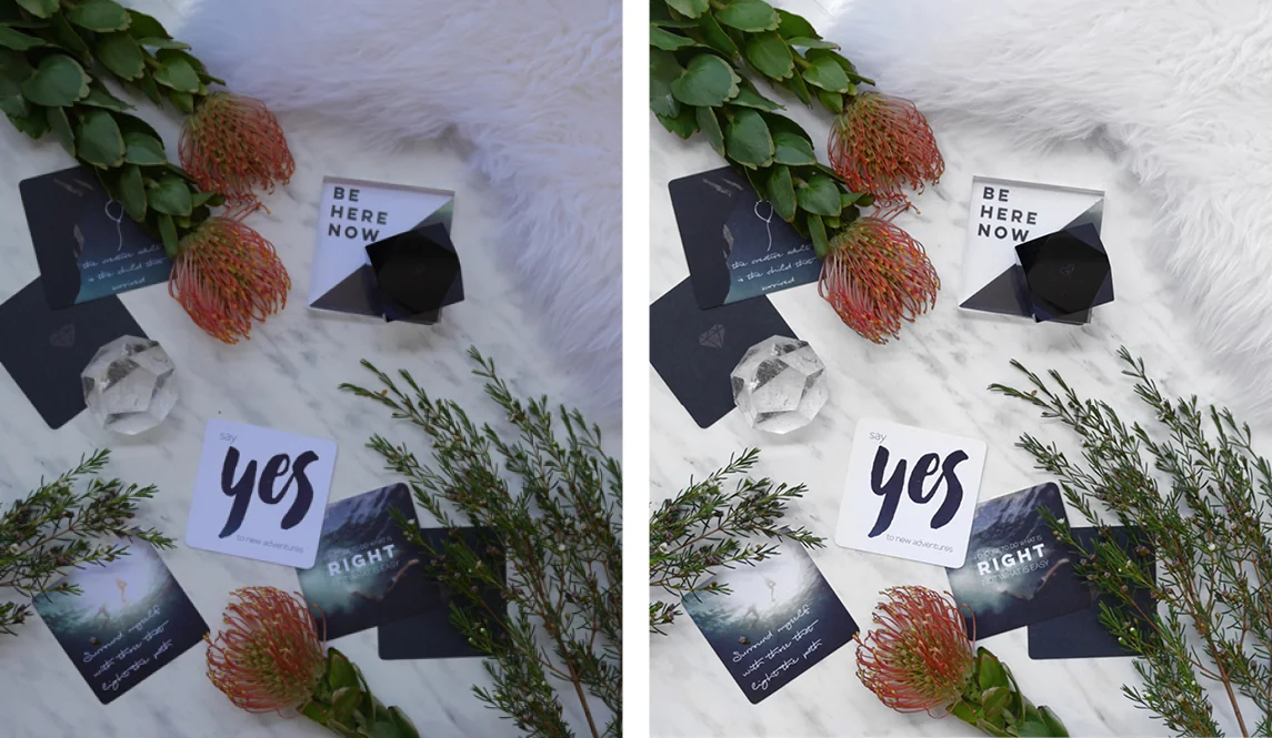 Before and after - how much better do those white tones look now?