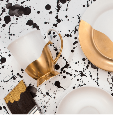 Cristina Re - Set of 2x Gold Artists Mugs