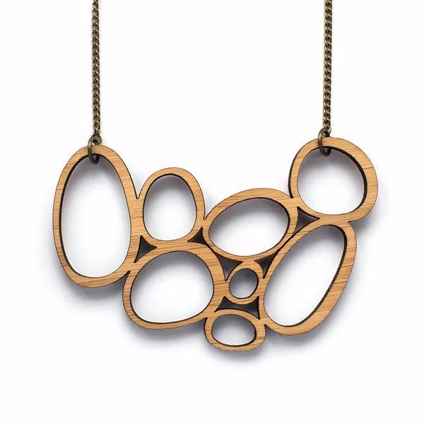 Bubble necklace - my best-selling necklace and also a personal favourite of mine. I love wearing it with a plain black t-shirt to dress-up a casual outfit.